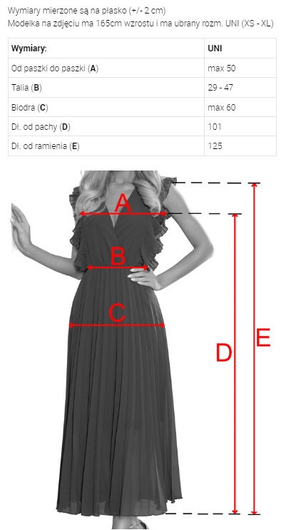 Plisowana sukienka midi z kopertowym dekoltem Biała