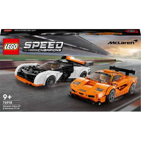 LEGO 76918 McLaren Solus GT i McLaren F1 LM