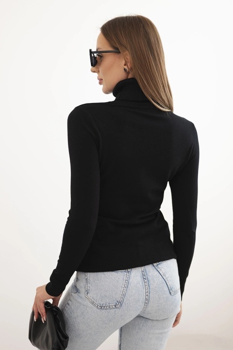 Bluzka sweter golf basic Czarny