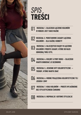 E-book - STYLOWY SUKCES - Twój przwodnik po kolorach jesieni i zimy