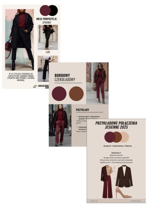 E-book - STYLOWY SUKCES - Twój przwodnik po kolorach jesieni i zimy